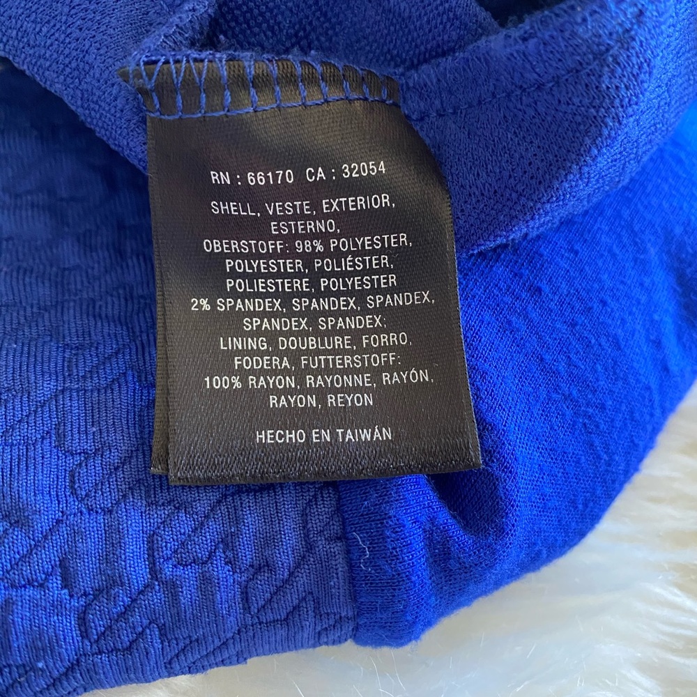 Anthropologie Postage Stamp Blue Skirt - Picture 4 of 8